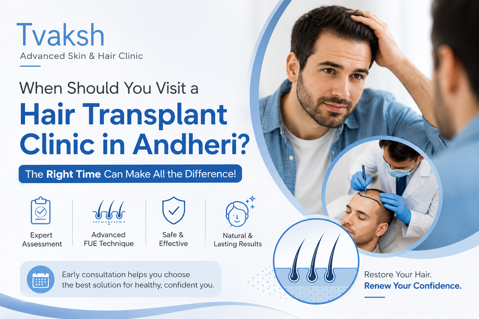 Hair Transplant Clinic in Andheri